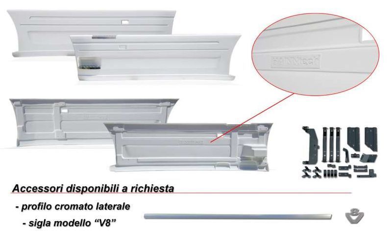 SCANIA R Serie Sideskirts / Fairings E3 E4 E5 E6 spoiler SCANIA R Series 2004-2016 truck tractor