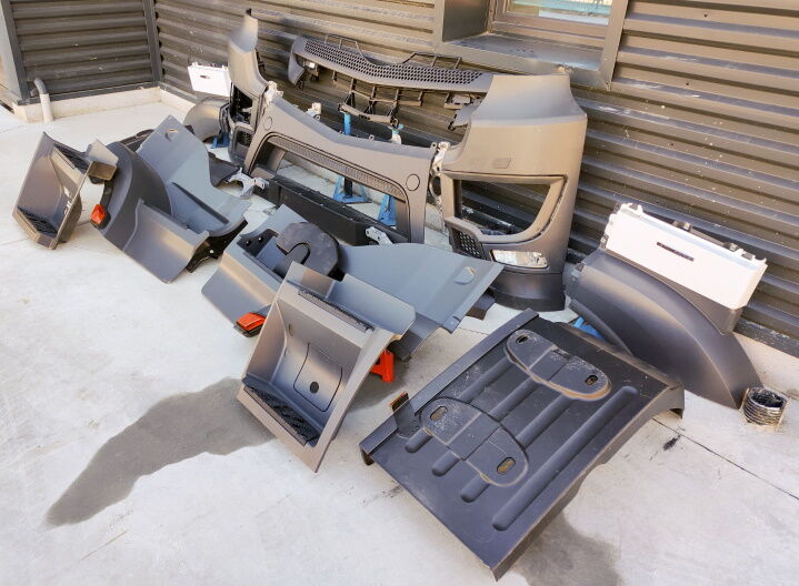 MERCEDES-BENZ AROCS ACTROS KIT FRONT BODY PARTS EURO 6 mudguard MERCEDES-BENZ ACTROS AROCS MP4 Euro 6 truck