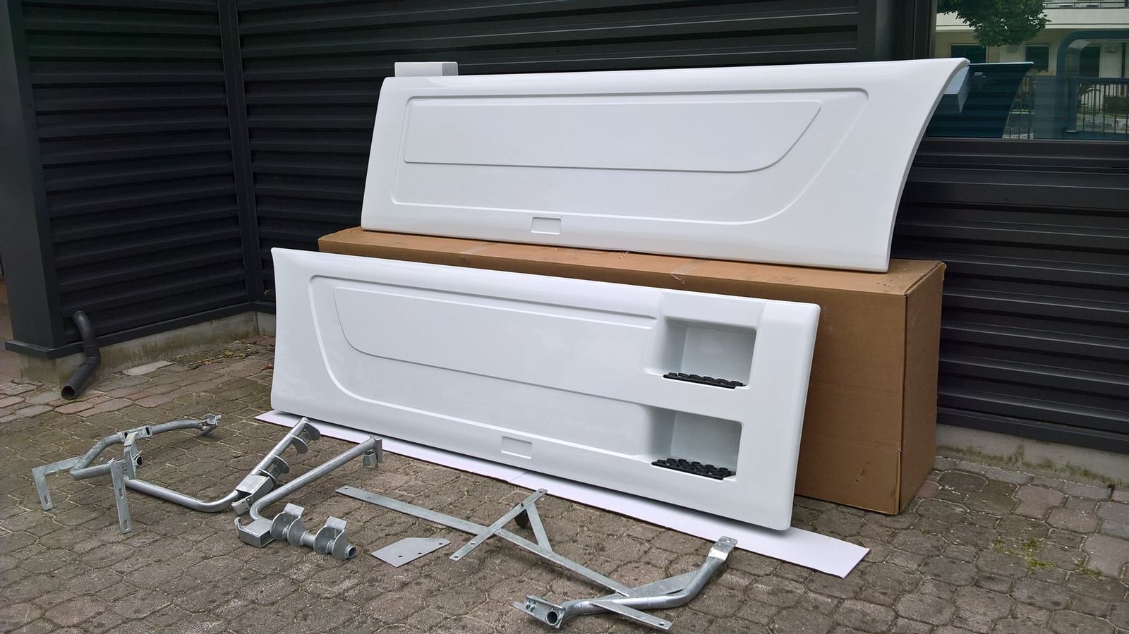MERCEDES-BENZ Actros Axor E4 E5 Fairings / SIDESKIRTS spoiler MERCEDES-BENZ ACTROS AXOR MP2 MP3 2003 -> 2012 truck